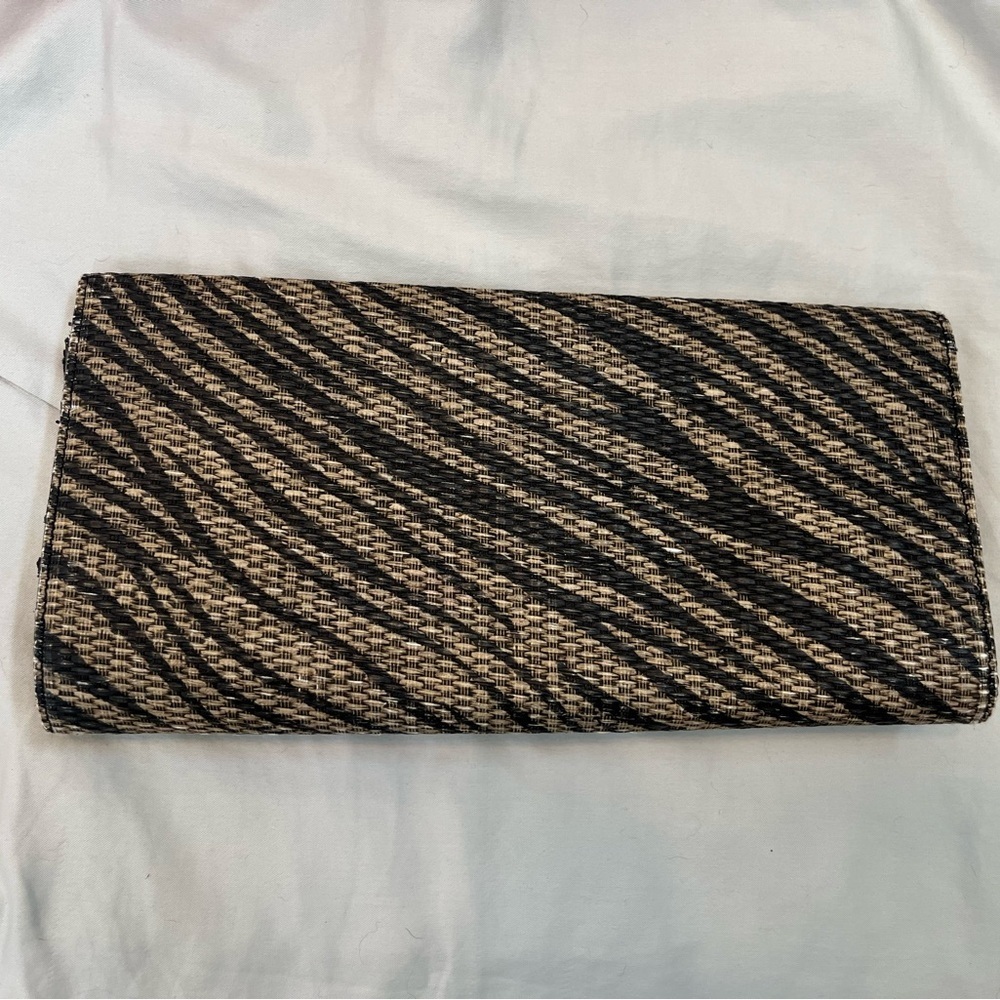 Mms Design Studio Zebra Print Clutch - image 2